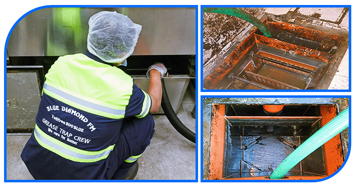 Grease trap cleaning