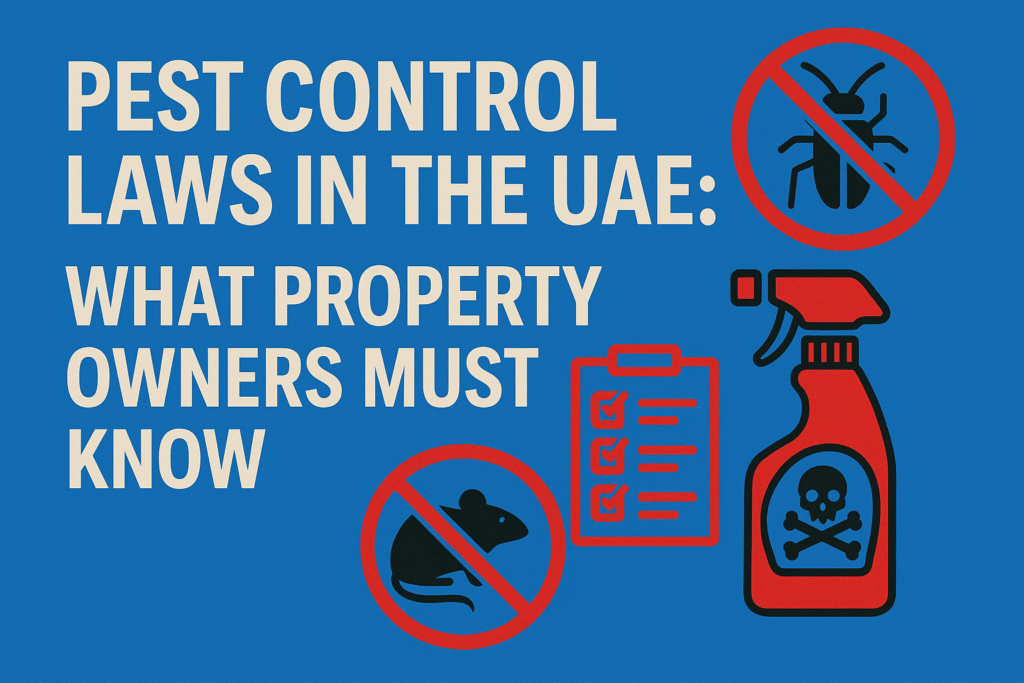Pest Control Laws in the UAE: What Property Owners Must Know in 2025 1 Pest Control Laws