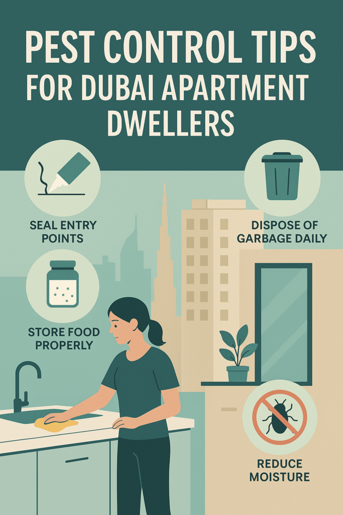 Pest Control Tips for Dubai Apartment Dwellers 1 Pest control tips